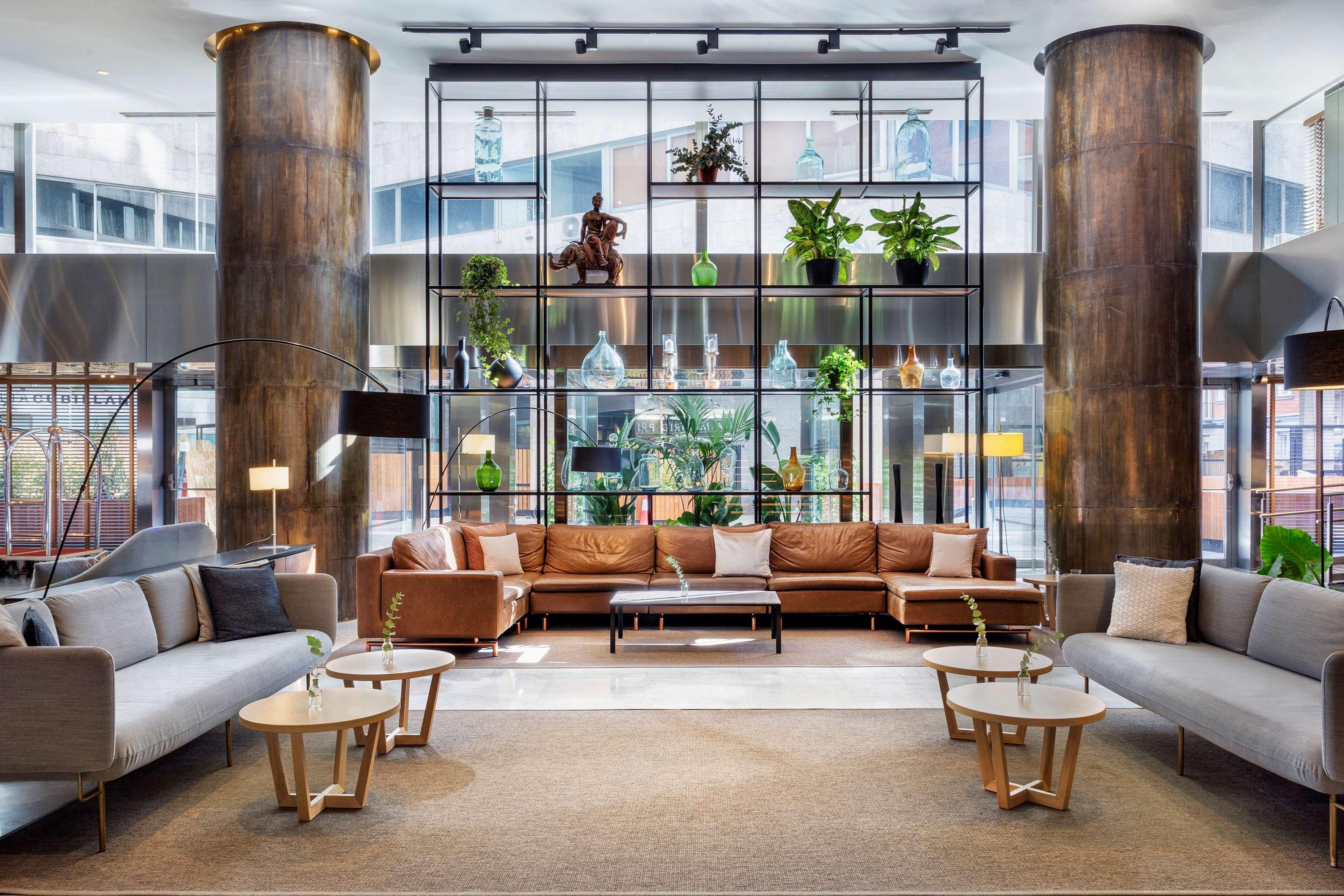 Melia Madrid Princesa Exterior photo The hotel's lobby