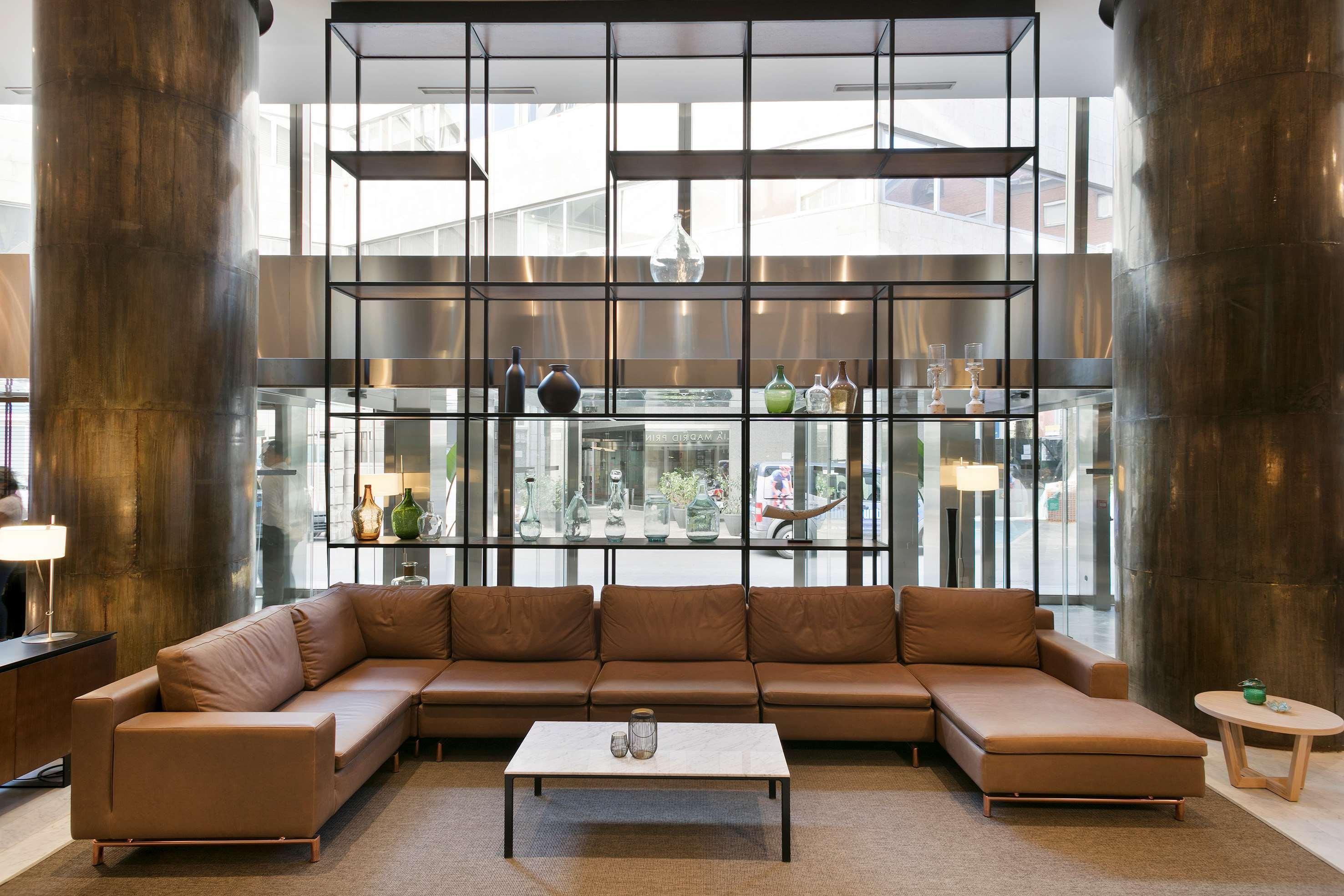 Melia Madrid Princesa Exterior photo The interior of the hotel